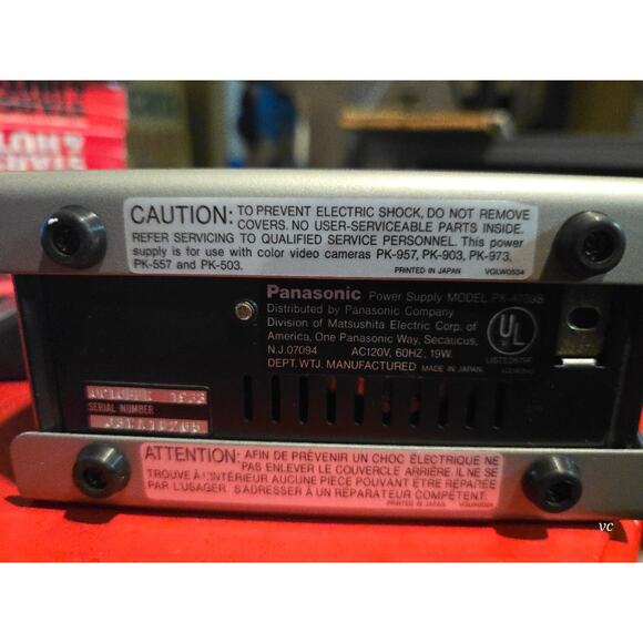 Panasonic PK-A769S Color Camera Power Supply - Picture 4 of 4